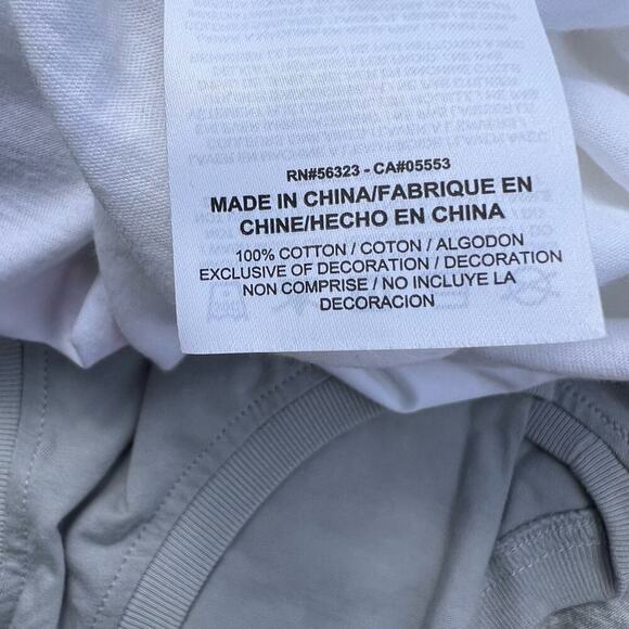 NIKE racerback tank top, gray, palm trees, women's size S, NWT - Picture 8 of 8